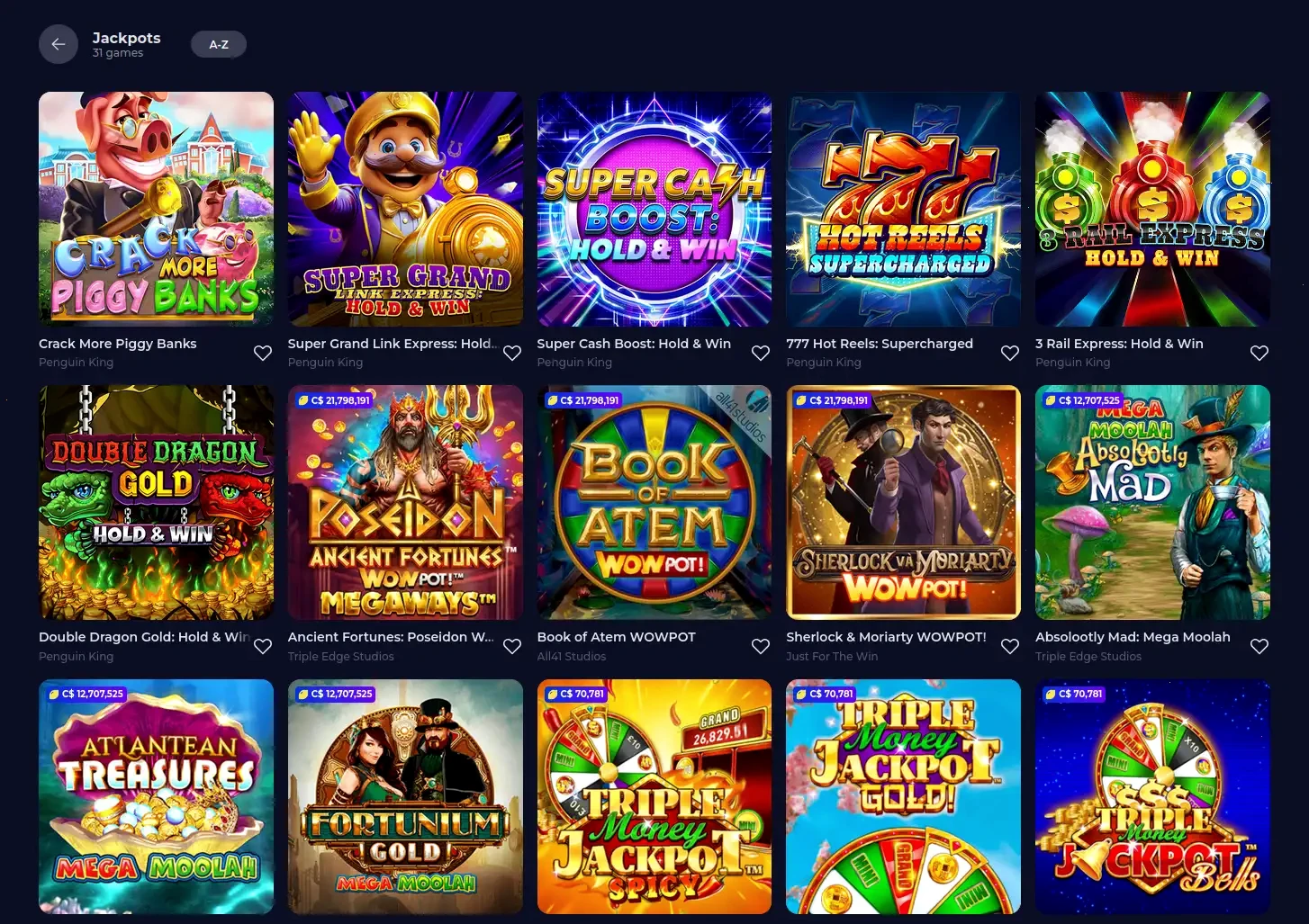 Promotions et bonus Wild Dice casino en ligne 2026